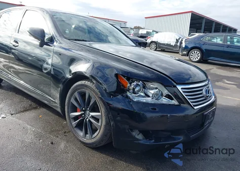 2010 Lexus Ls 460 L из США, поврежденный, VIN JTHDL5EF4A5002484